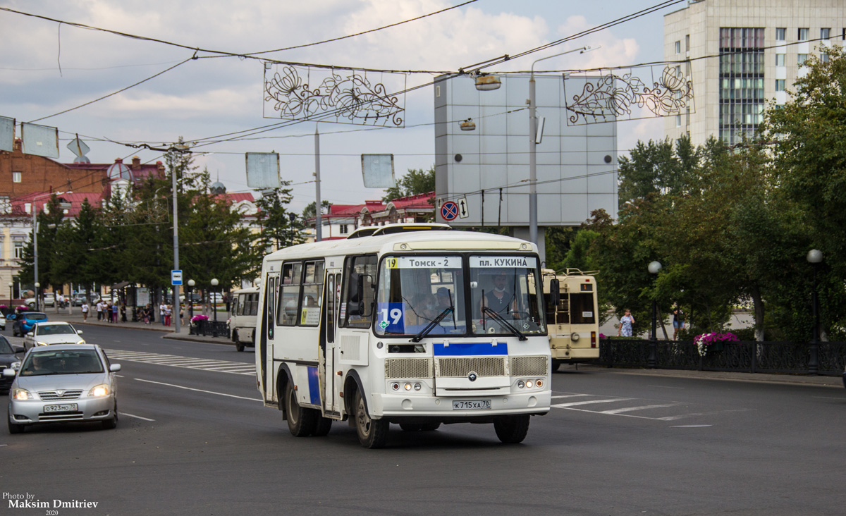 Томская область, ПАЗ-32054 № К 715 ХА 70