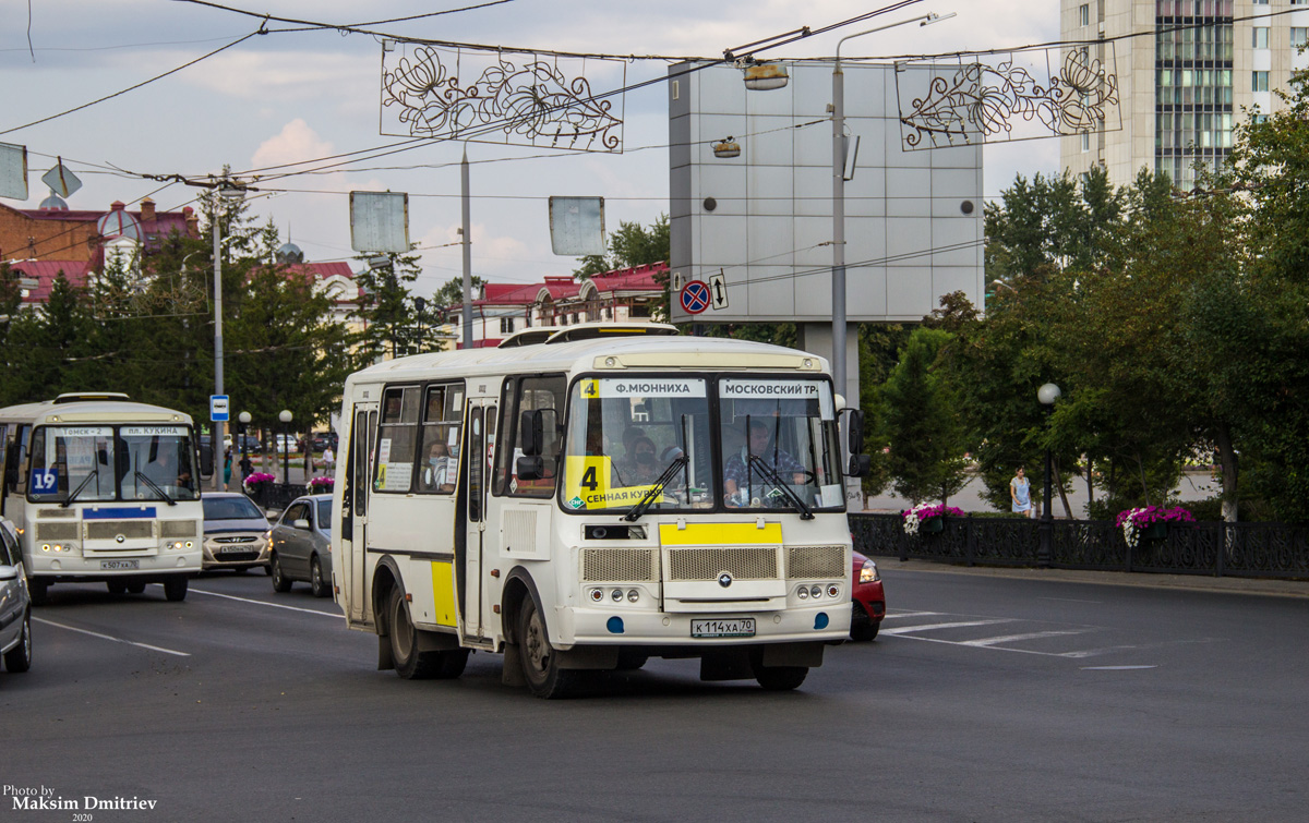 Томская область, ПАЗ-32054 № К 114 ХА 70