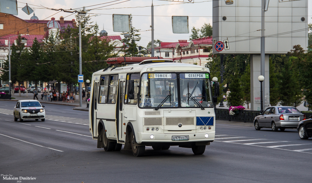 Томская область, ПАЗ-32054 № Е 979 УО 70