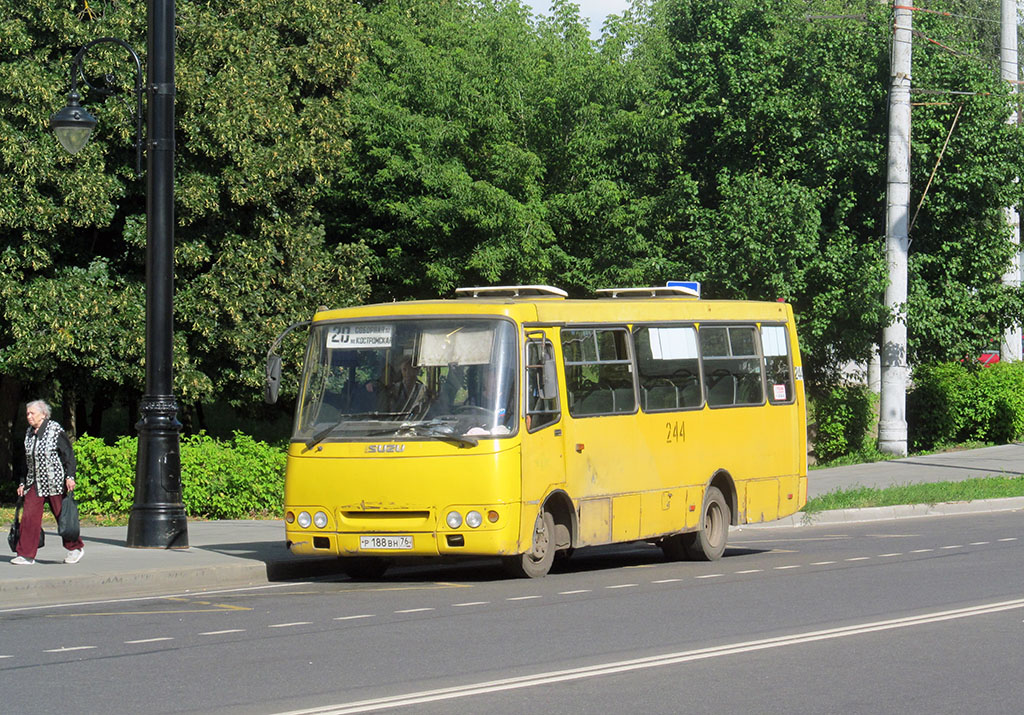 Ярославская область, ЧА A09204 № 244