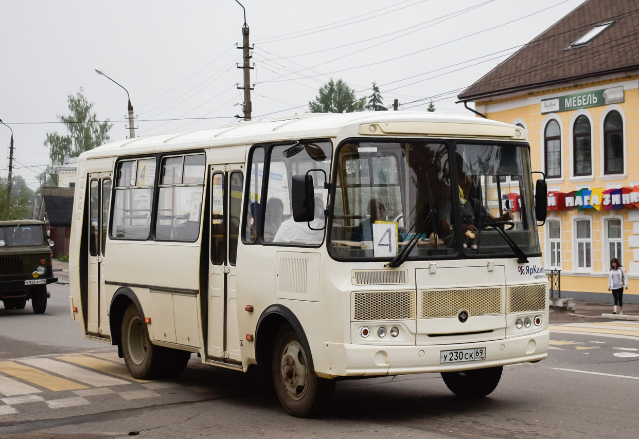 Тверская область, ПАЗ-320540-04 № У 230 СК 69