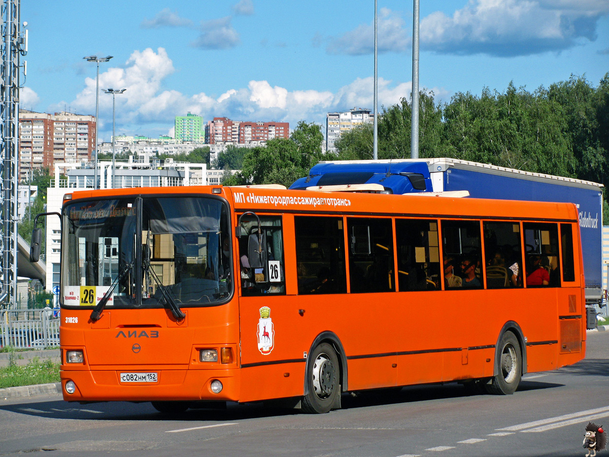 Нижегородская область, ЛиАЗ-5293.60 № 31026