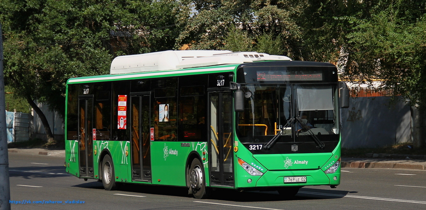 Алматы, Zhong Tong LCK6125HGAN № 3217