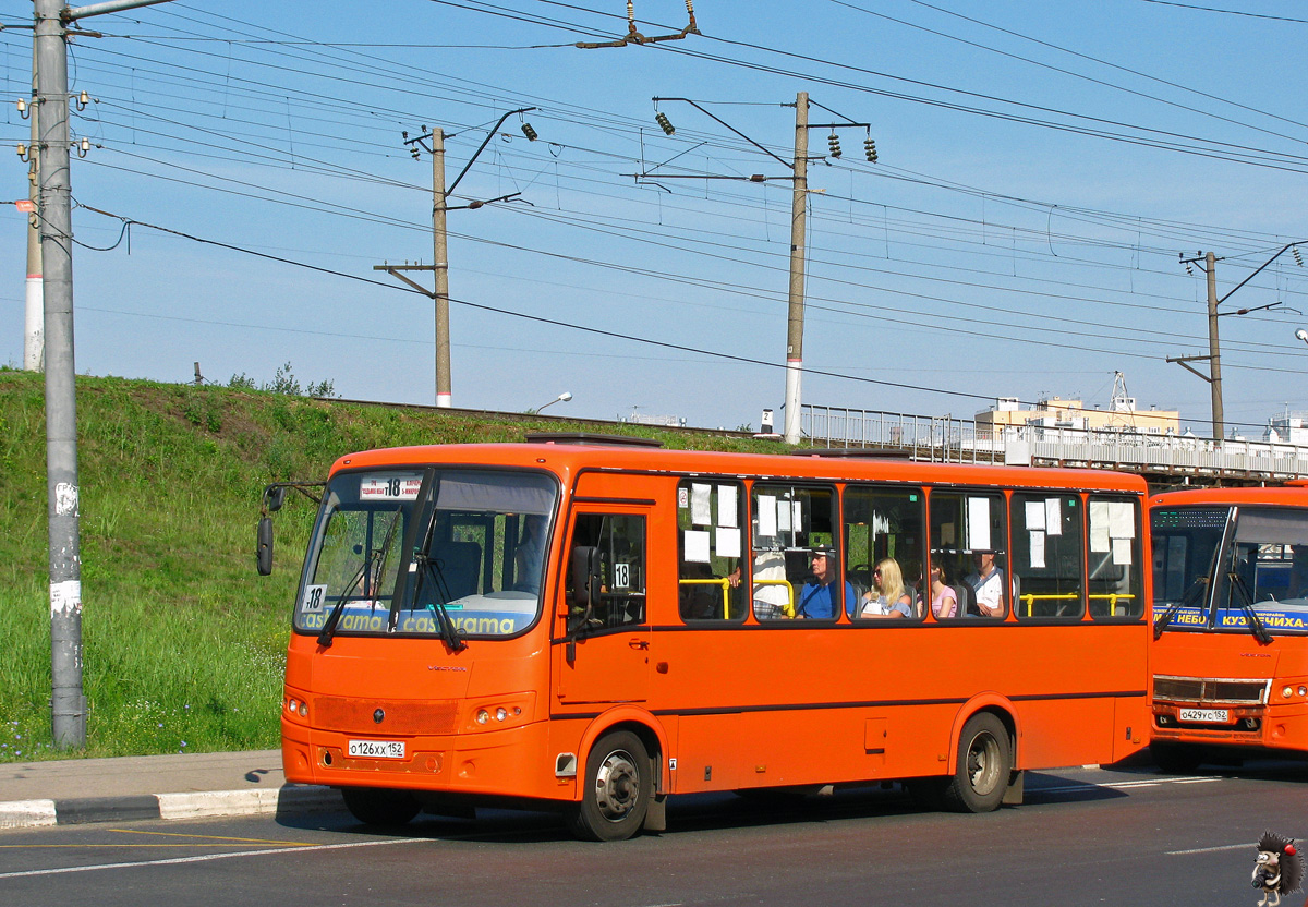 Нижегородская область, ПАЗ-320414-05 "Вектор" № О 126 ХХ 152