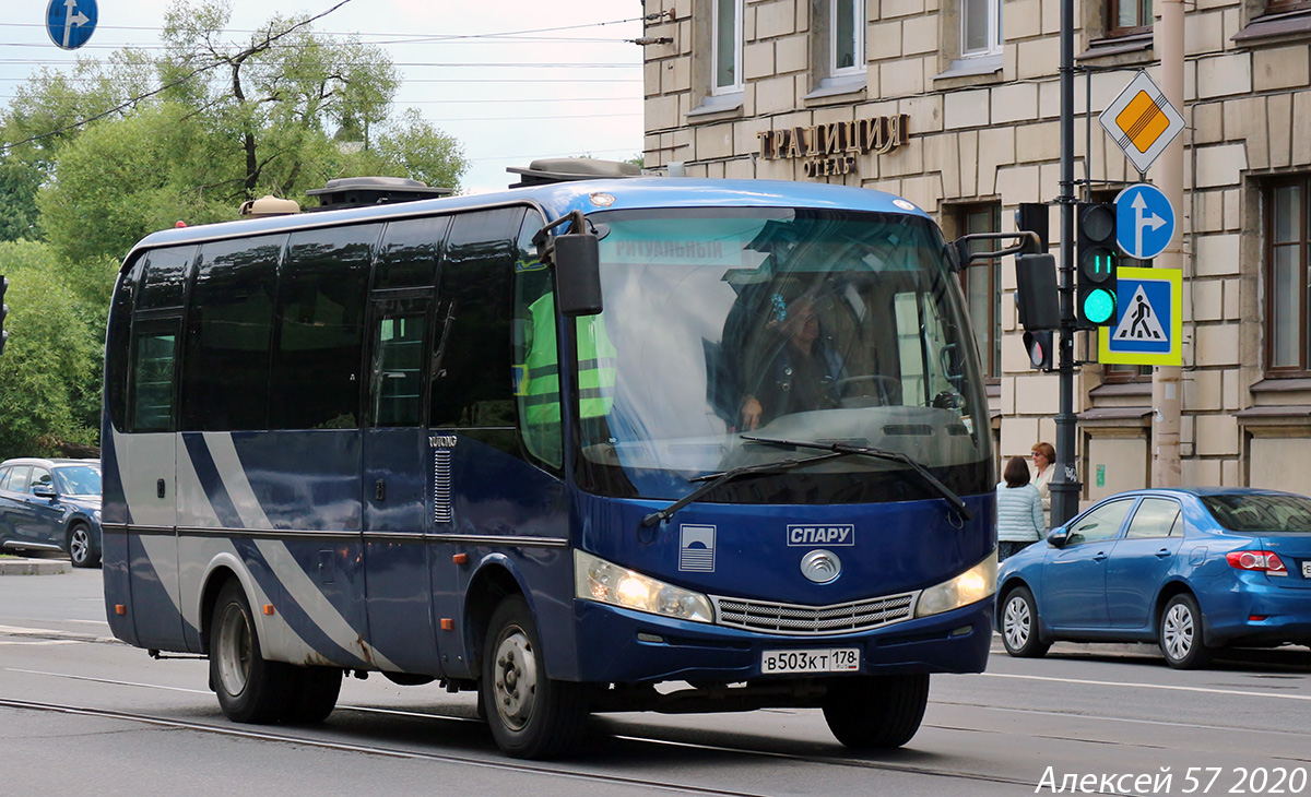 Санкт-Петербург, Yutong ZK6737R № 210