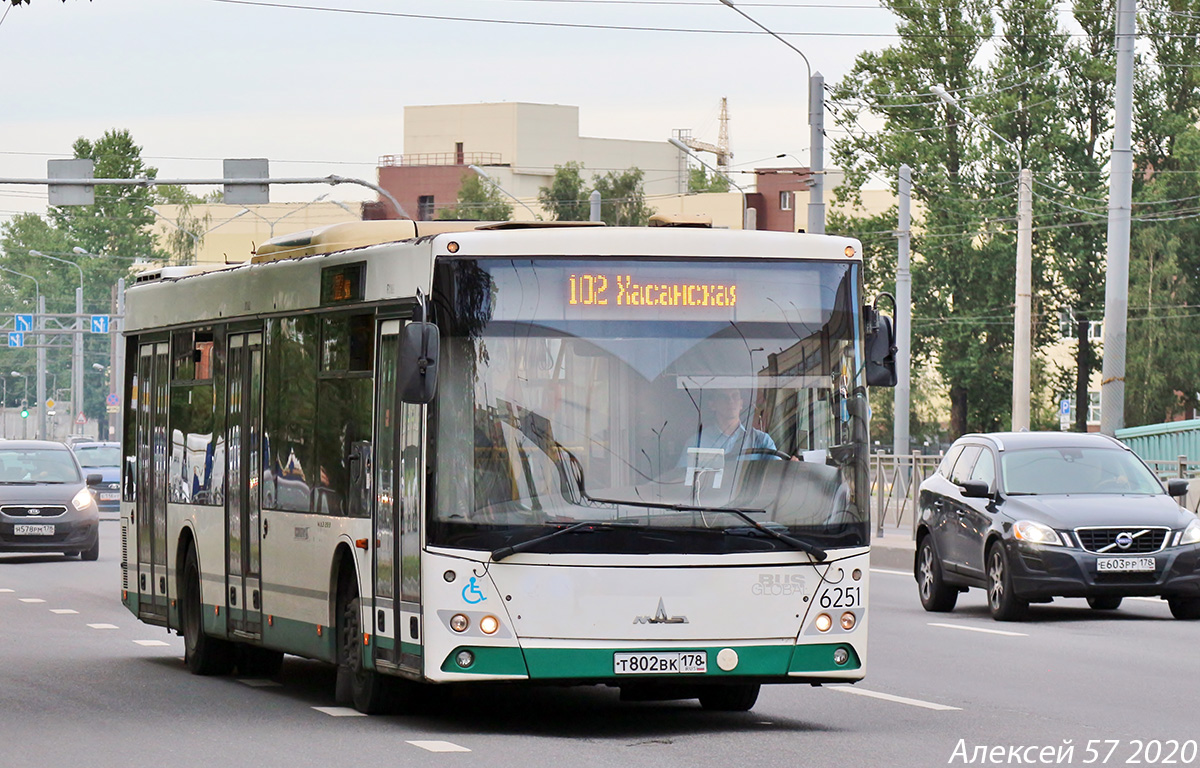 Санкт-Петербург, МАЗ-203.085 № 6251