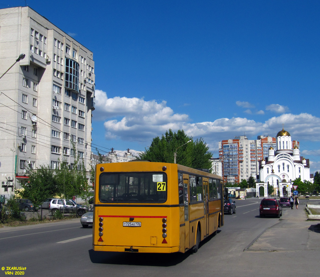 Voronezh region, Ajokki City # Т 725 АЕ 136
