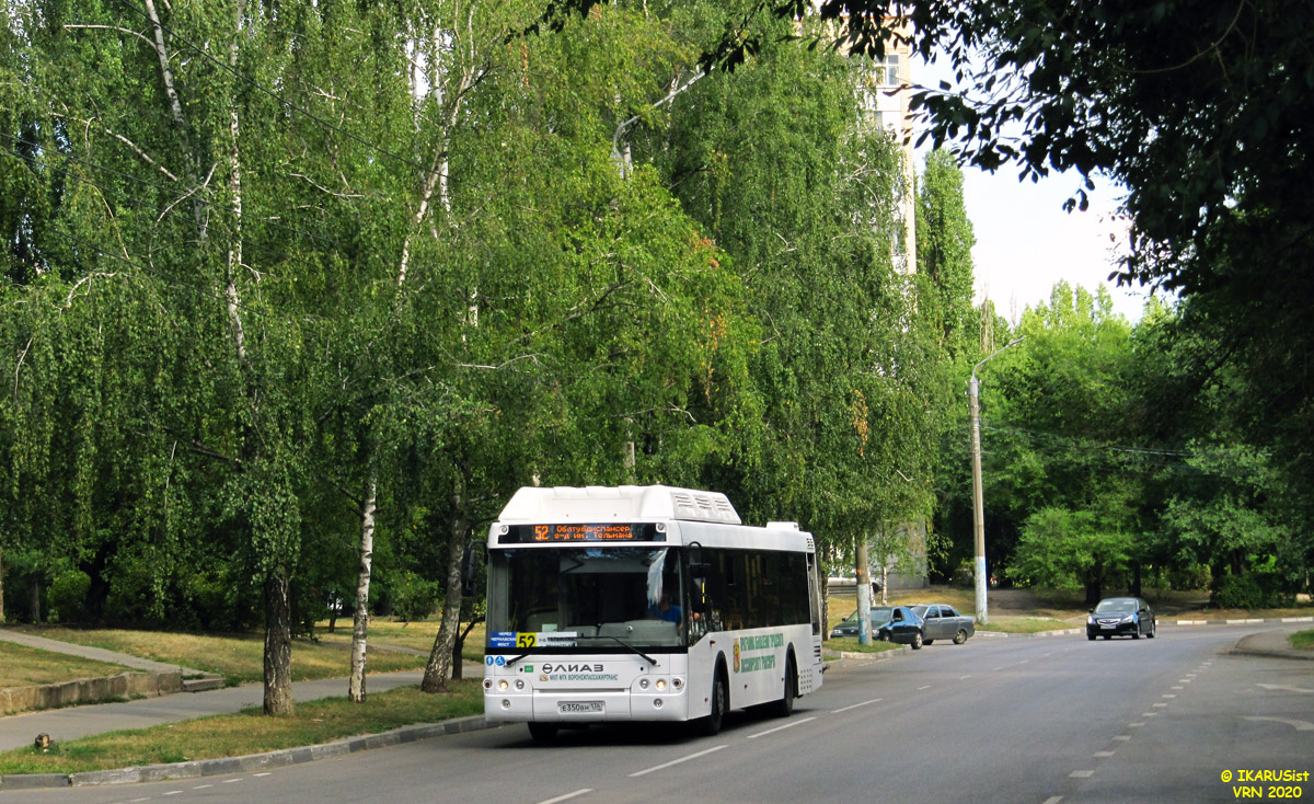 Воронежская область, ЛиАЗ-5292.67 (CNG) № Е 350 ВН 136