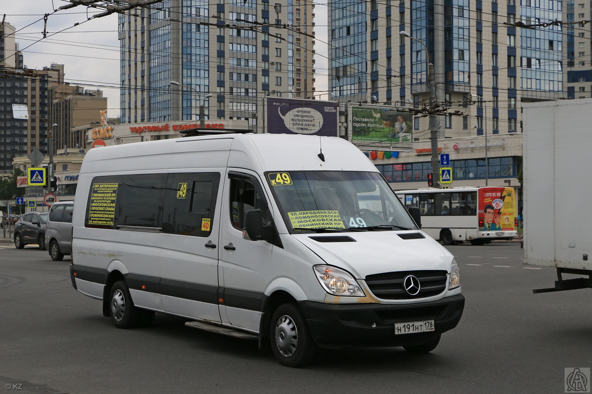 Санкт-Петербург, Луидор-22360C (MB Sprinter) № Н 191 НТ 178