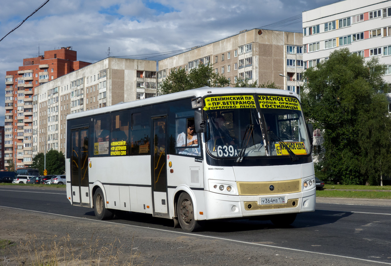 Санкт-Петербург, ПАЗ-320414-05 "Вектор" (1-2) № У 364 МВ 178