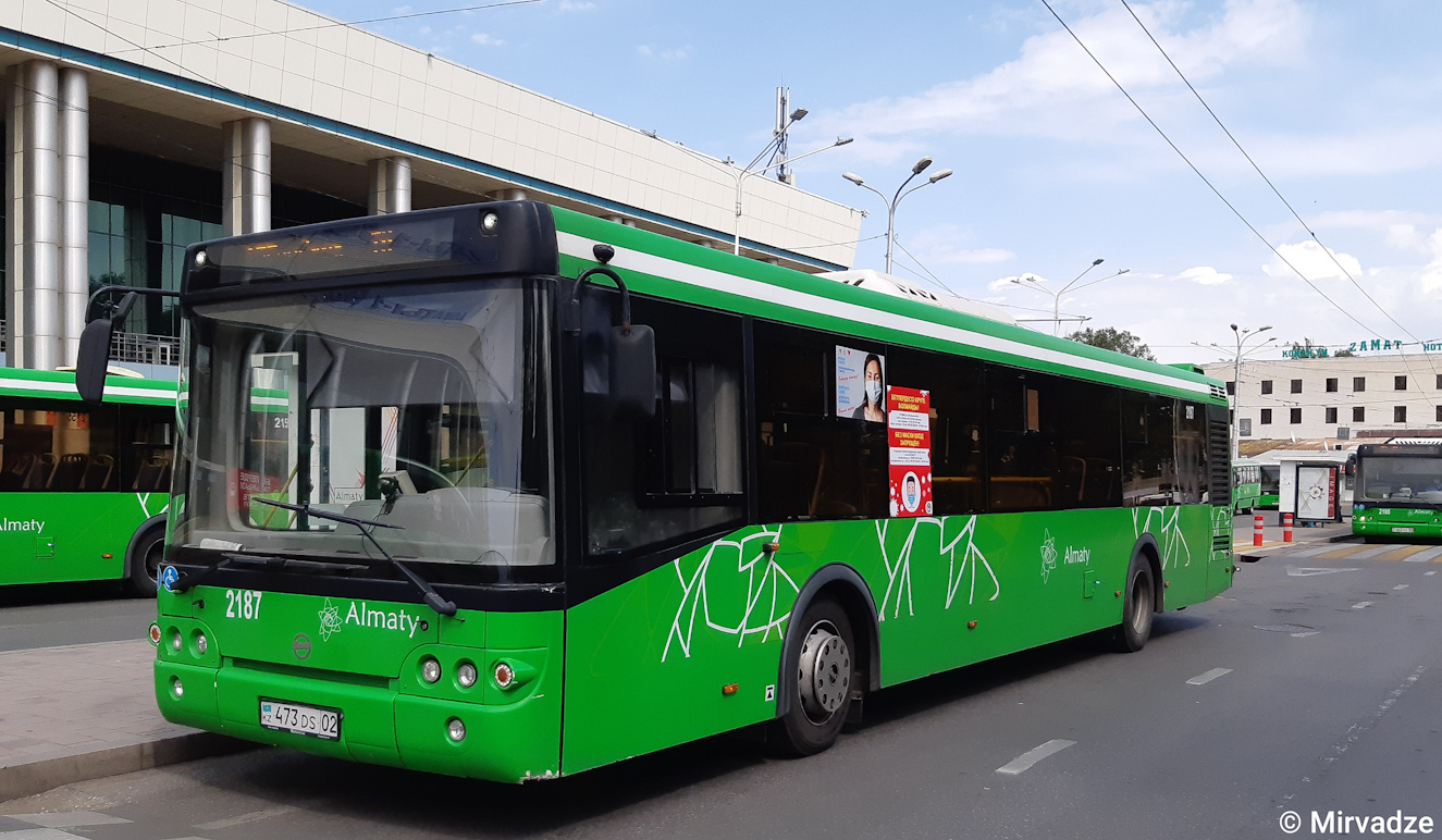 Almaty, LiAZ-5292.65 # 2187