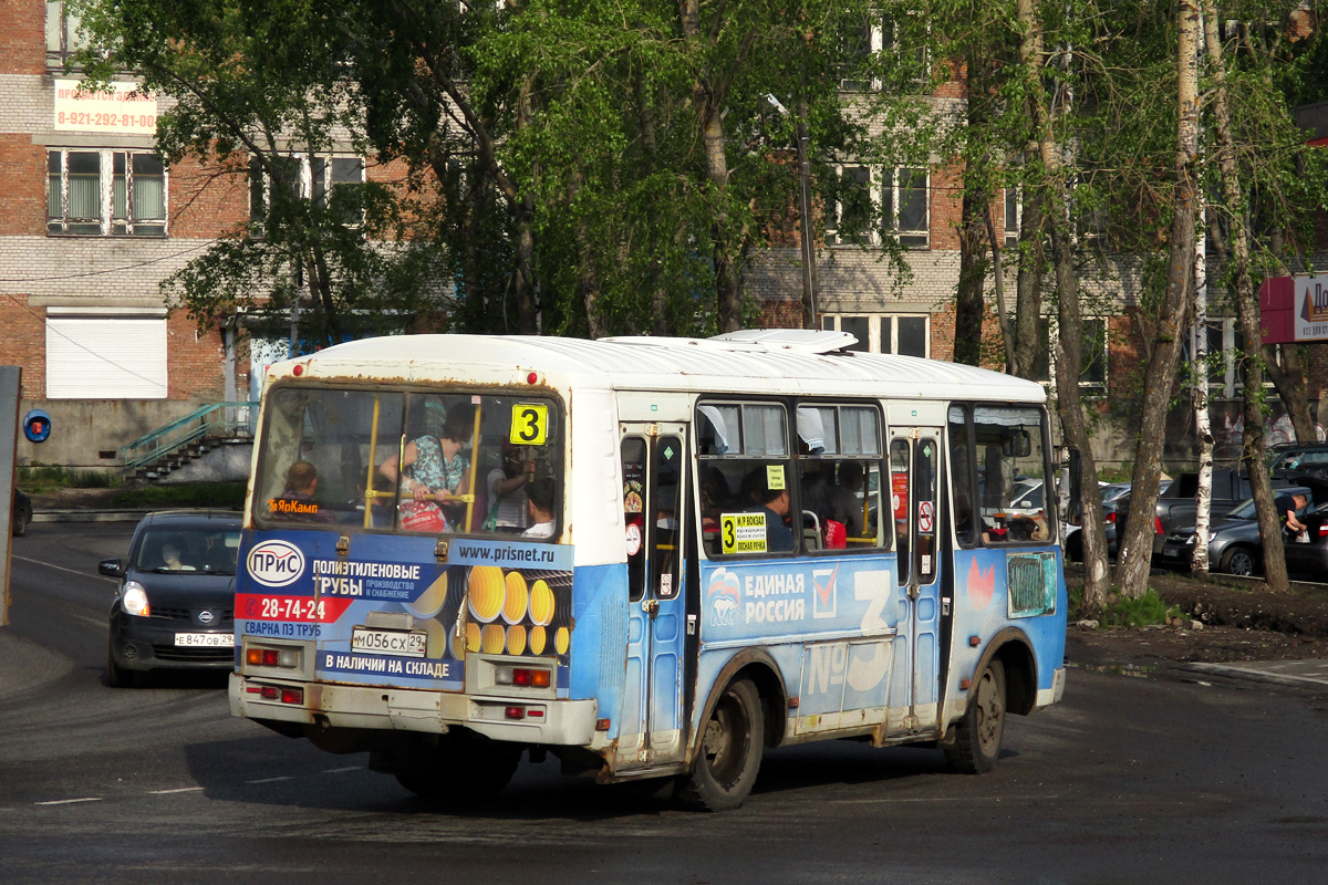 Архангельская область, ПАЗ-32054 № М 056 СХ 29