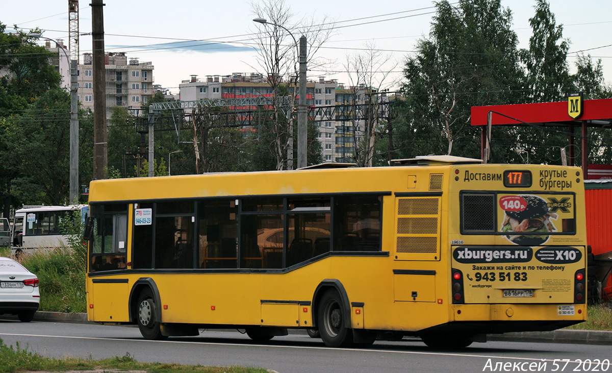 Санкт-Петербург, МАЗ-103.485 № В 616 РР 178