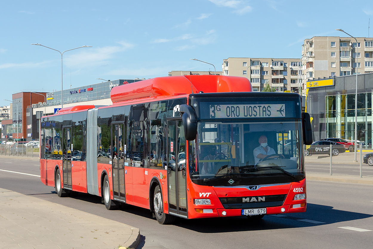 Літва, MAN A23 Lion's City G NG313 CNG № 4592