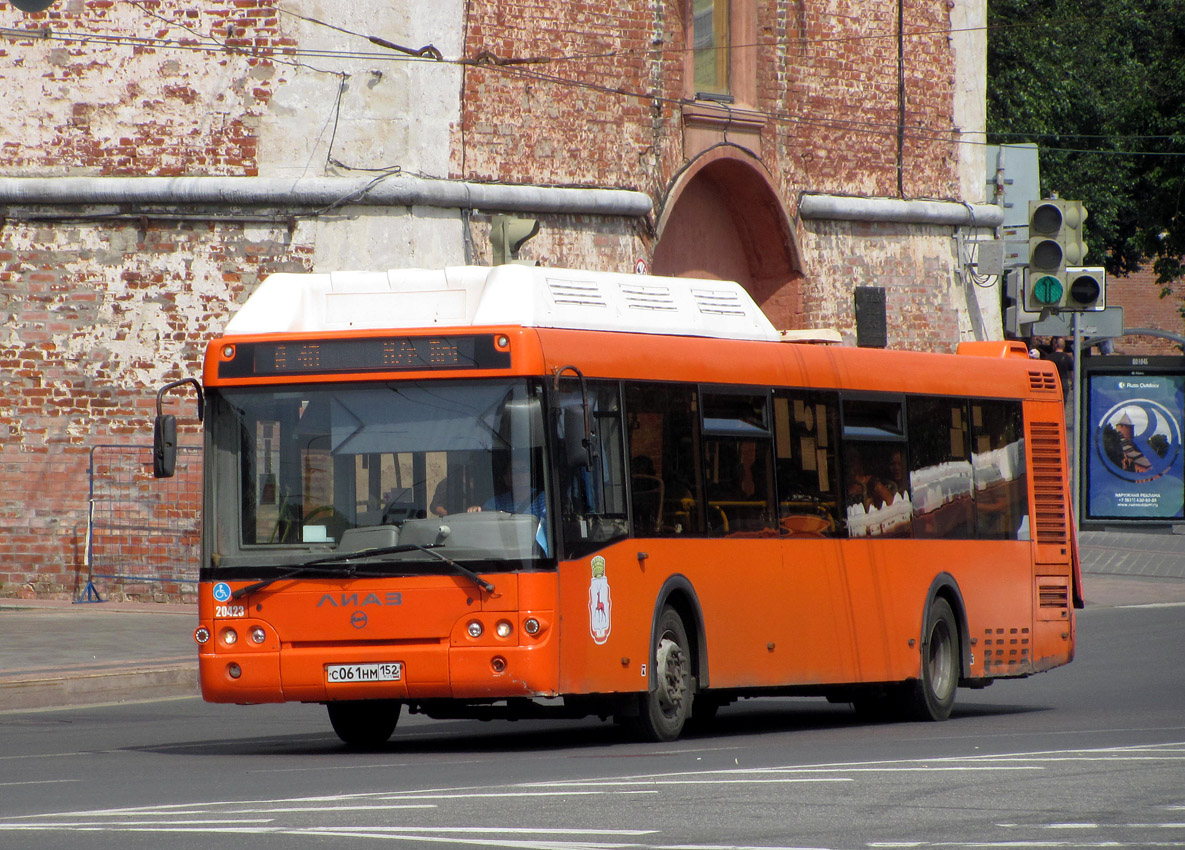 Nizhegorodskaya region, LiAZ-5292.67 (CNG) Nr. 20423