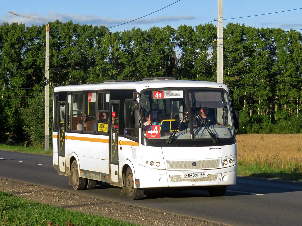 Кировская область, ПАЗ-320412-05 "Вектор" № Х 848 ХН 43