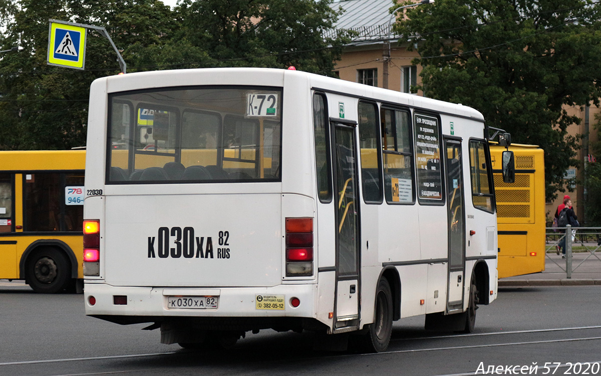 Санкт-Петербург, ПАЗ-320402-05 № К 030 ХА 82