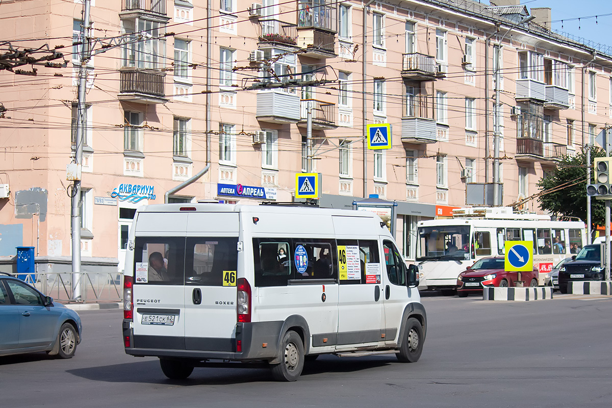 Рязанская область, Нижегородец-2227SK (Peugeot Boxer) № Е 521 СК 62