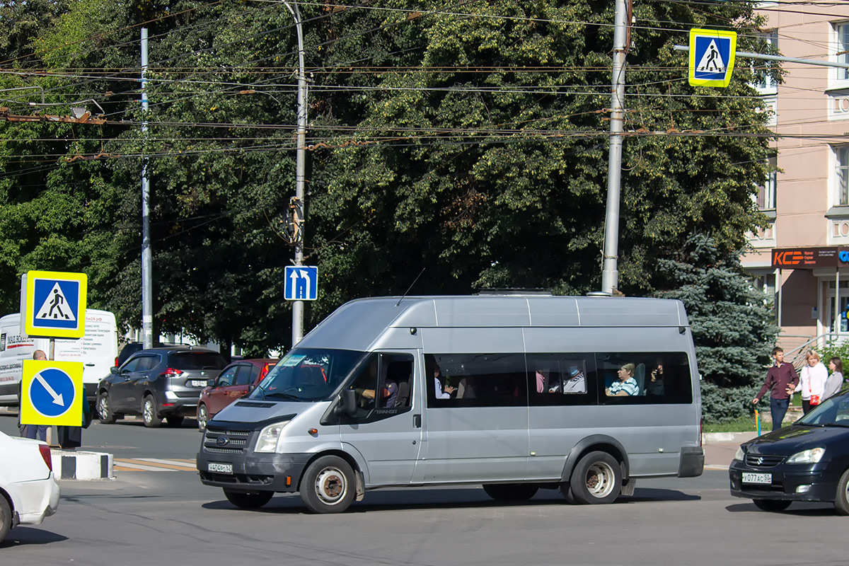 Oblast Rjasan, Nizhegorodets-222708  (Ford Transit) Nr. Н 404 РО 62