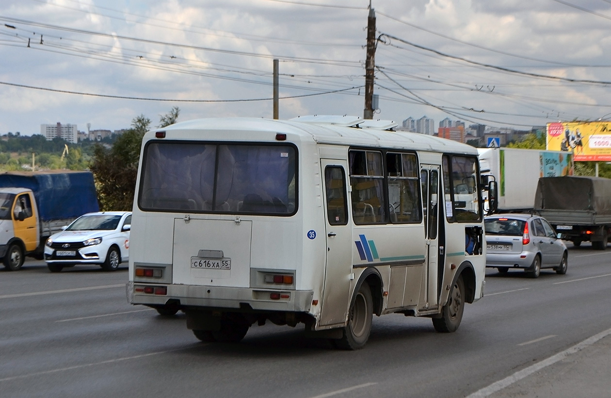 Омская область, ПАЗ-32053 № 35