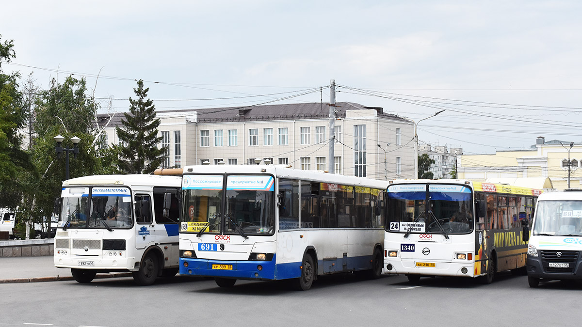 Omsk region — Bus stops