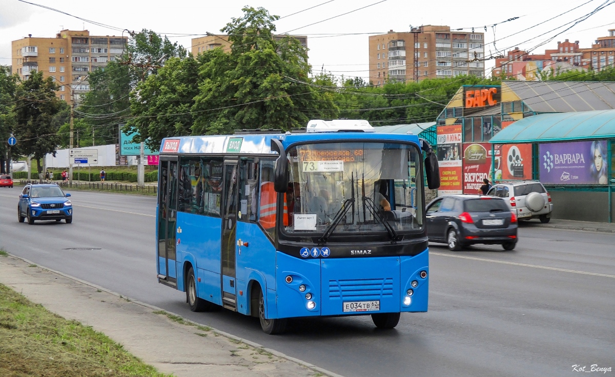 Рязанская область, СИМАЗ-2258 № Е 034 ТВ 62