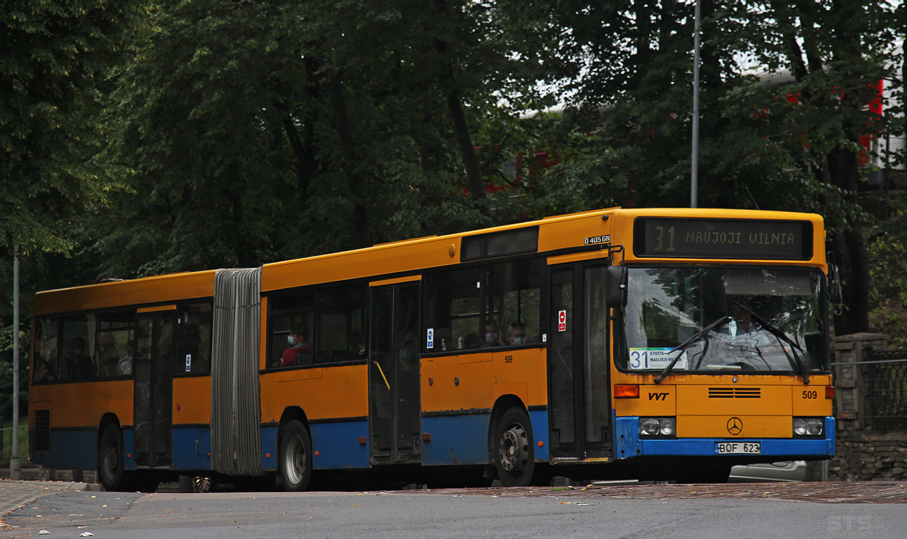 Литва, Mercedes-Benz O405GN № 509