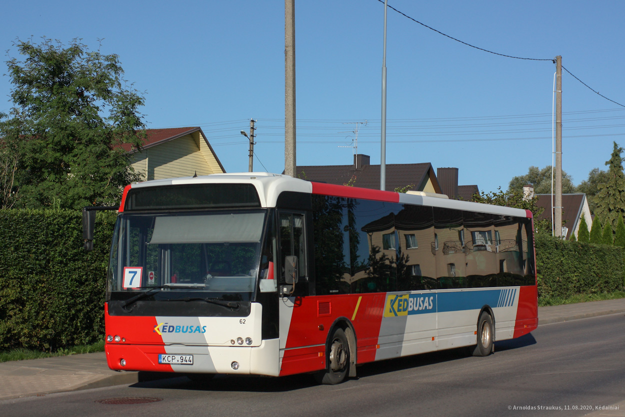 Lithuania, VDL Berkhof Ambassador 200 # 62