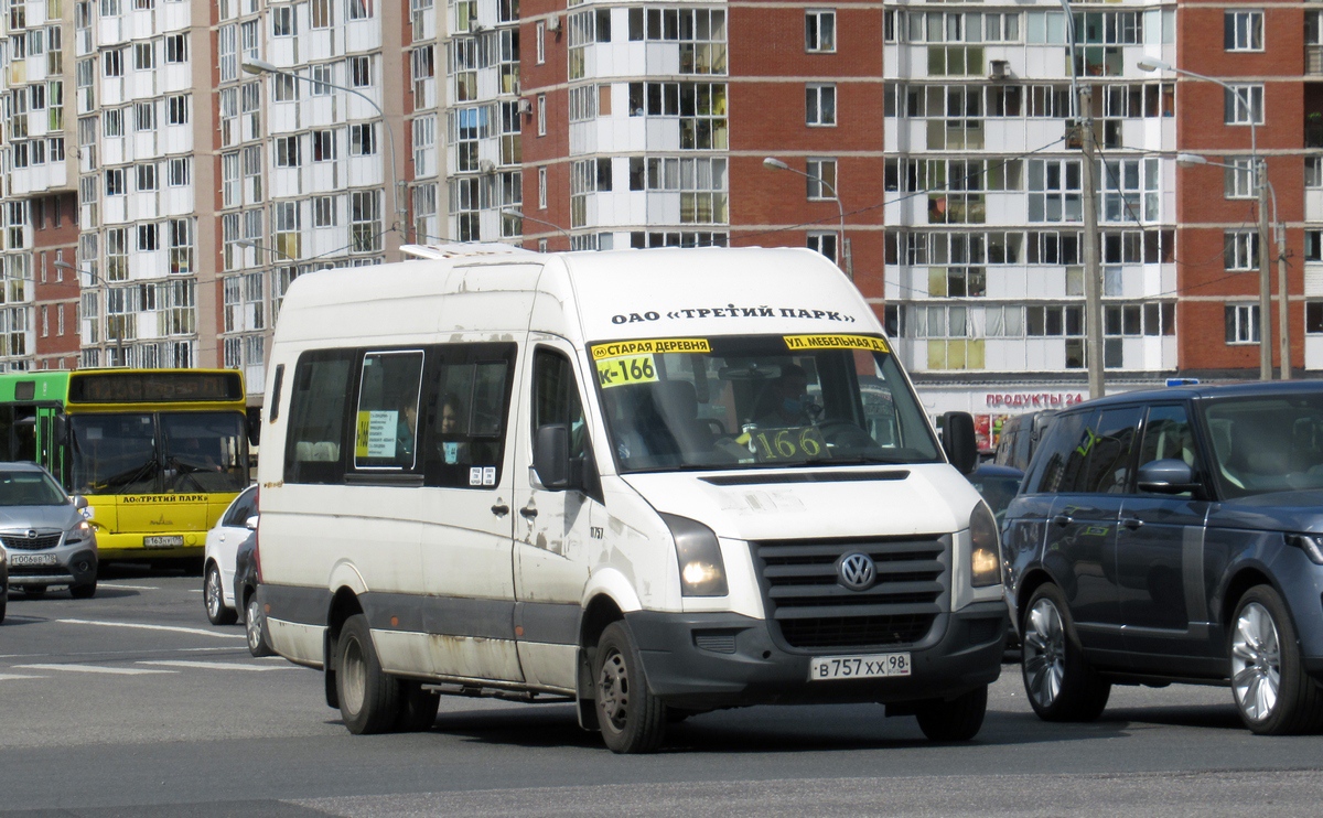 Санкт-Петербург, БТД-2219 (Volkswagen Crafter) № В 757 ХХ 98