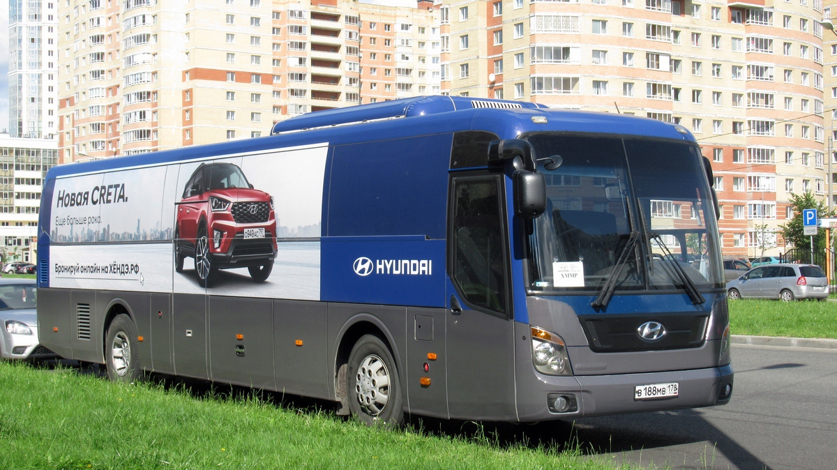 Санкт-Петербург, Hyundai Universe Space Luxury № В 188 МВ 178