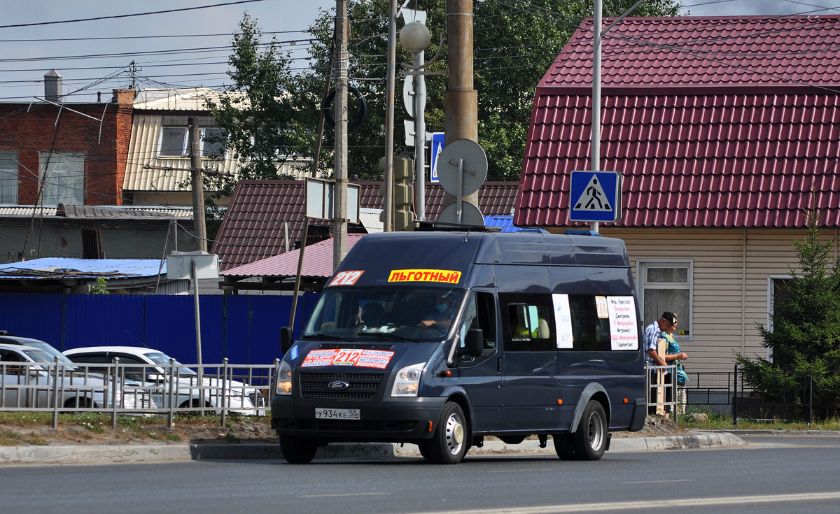 Омская область, Промтех-224326 (Ford Transit) № У 934 КЕ 55