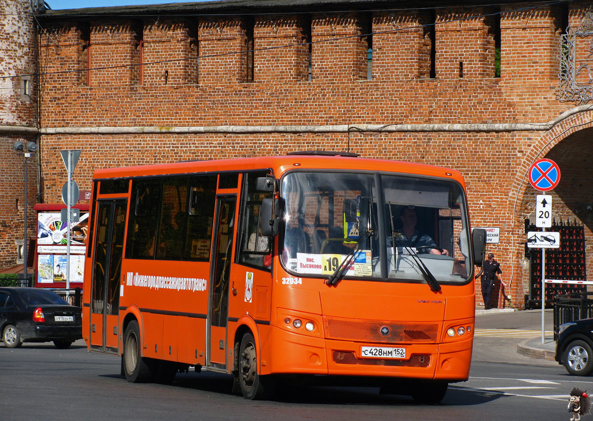 Нижегородская область, ПАЗ-320414-04 "Вектор" № 32034