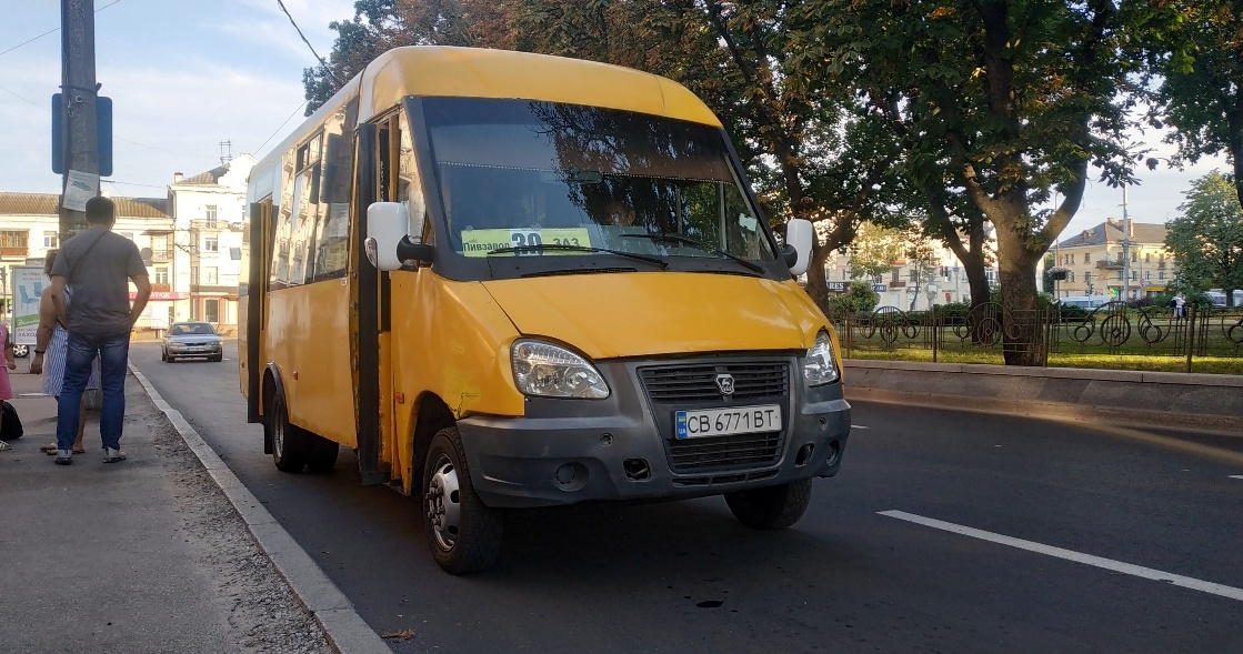 Черниговская область, Рута 25 № CB 6771 BT