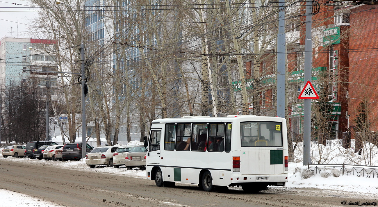 Томская область, ПАЗ-320302-12 № Е 878 КВ 70