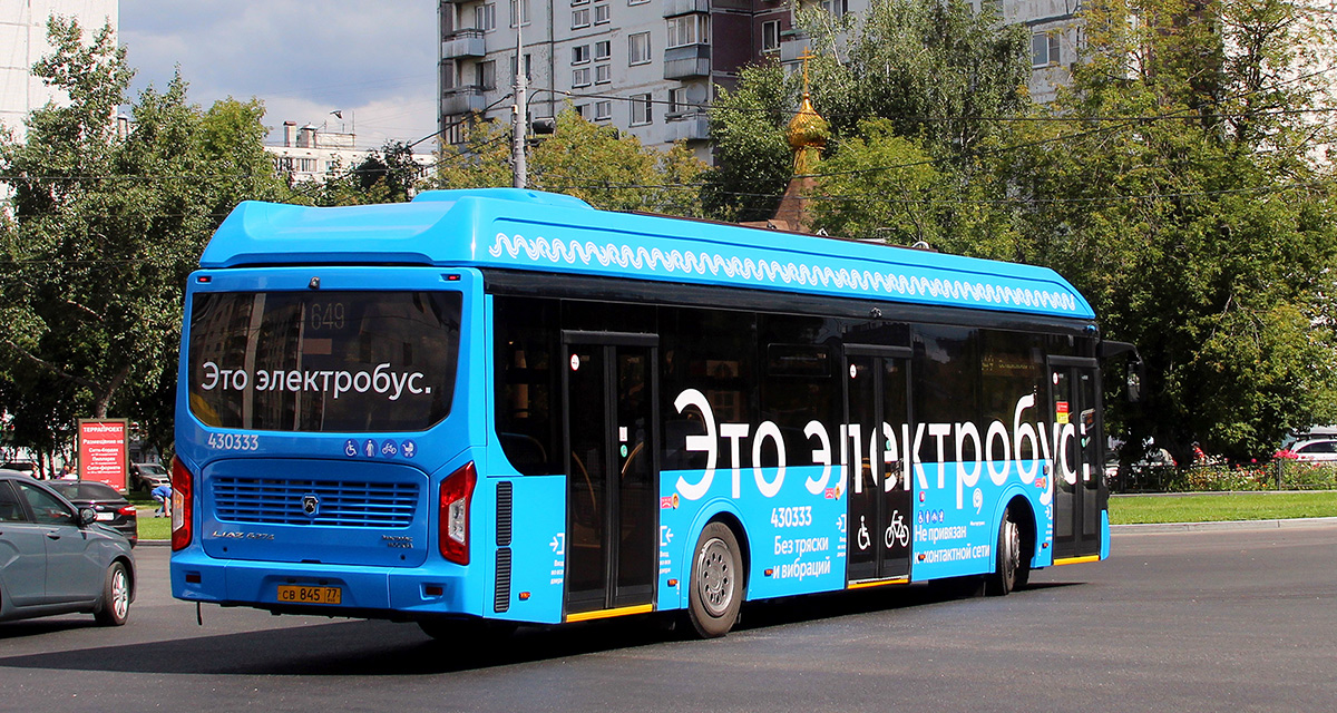 Moscow, LiAZ-6274 # 430333