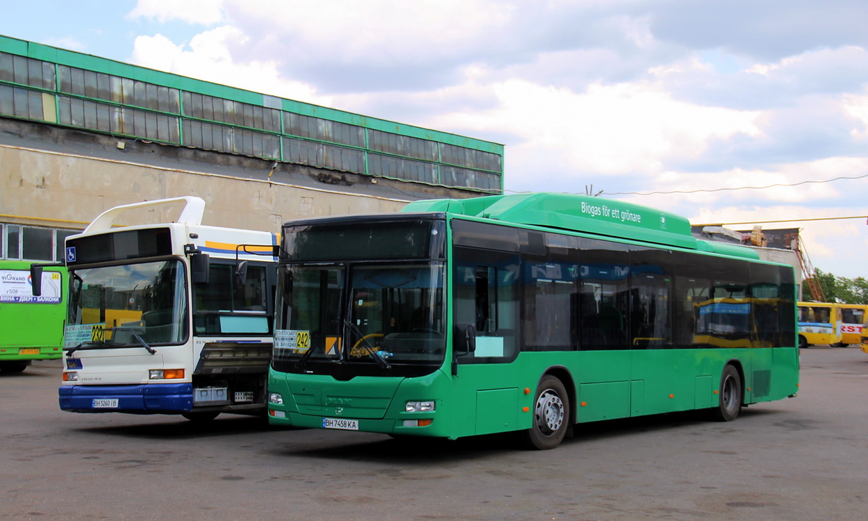 Одесская область, MAN A21 Lion's City NL313 CNG № 1110