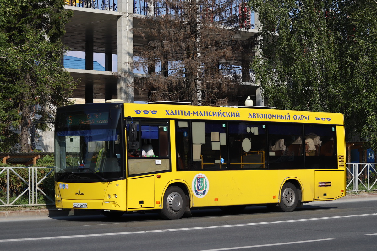 Hanti- és Manysiföld, MAZ-206.068 sz.: О 279 ВМ 186