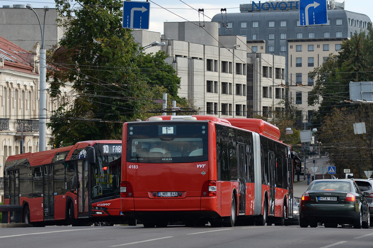 Литва, MAN A23 Lion's City G NG313 CNG № 4183