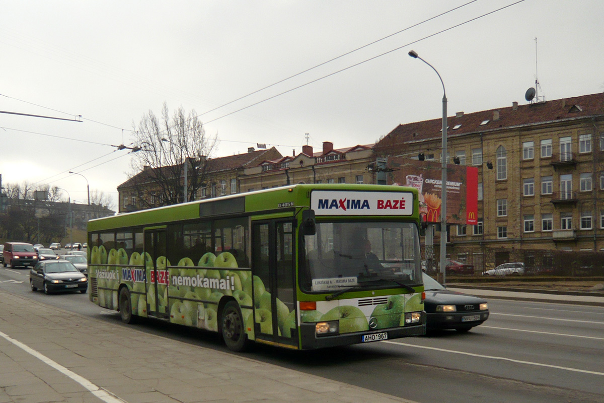 Литва, Mercedes-Benz O405N № AHO 967