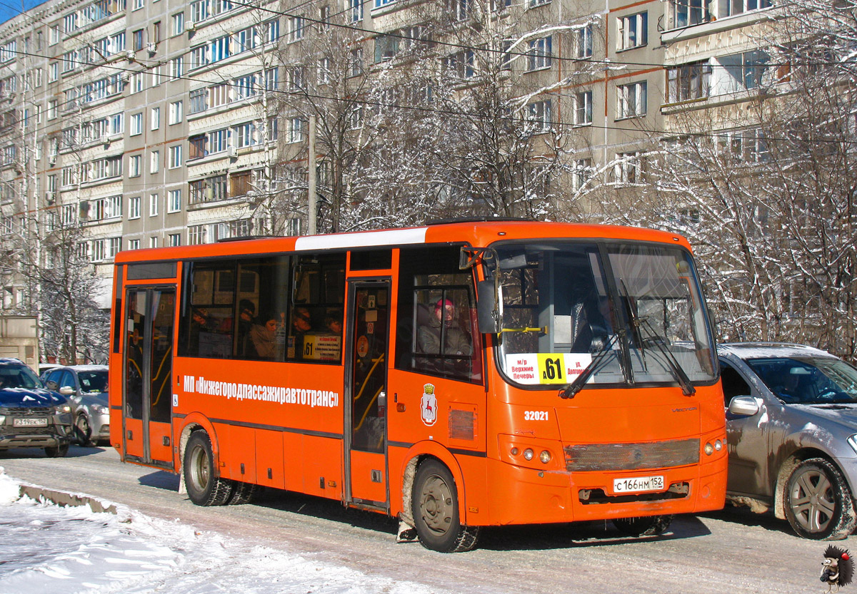 Нижегородская область, ПАЗ-320414-04 "Вектор" № 32021