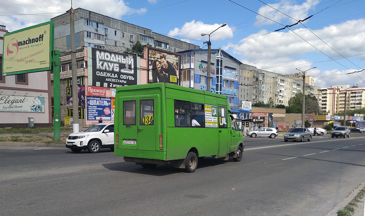 Луганская область, Рута СПВ-17 № А 201 НС LPR — Фото — Автобусный транспорт