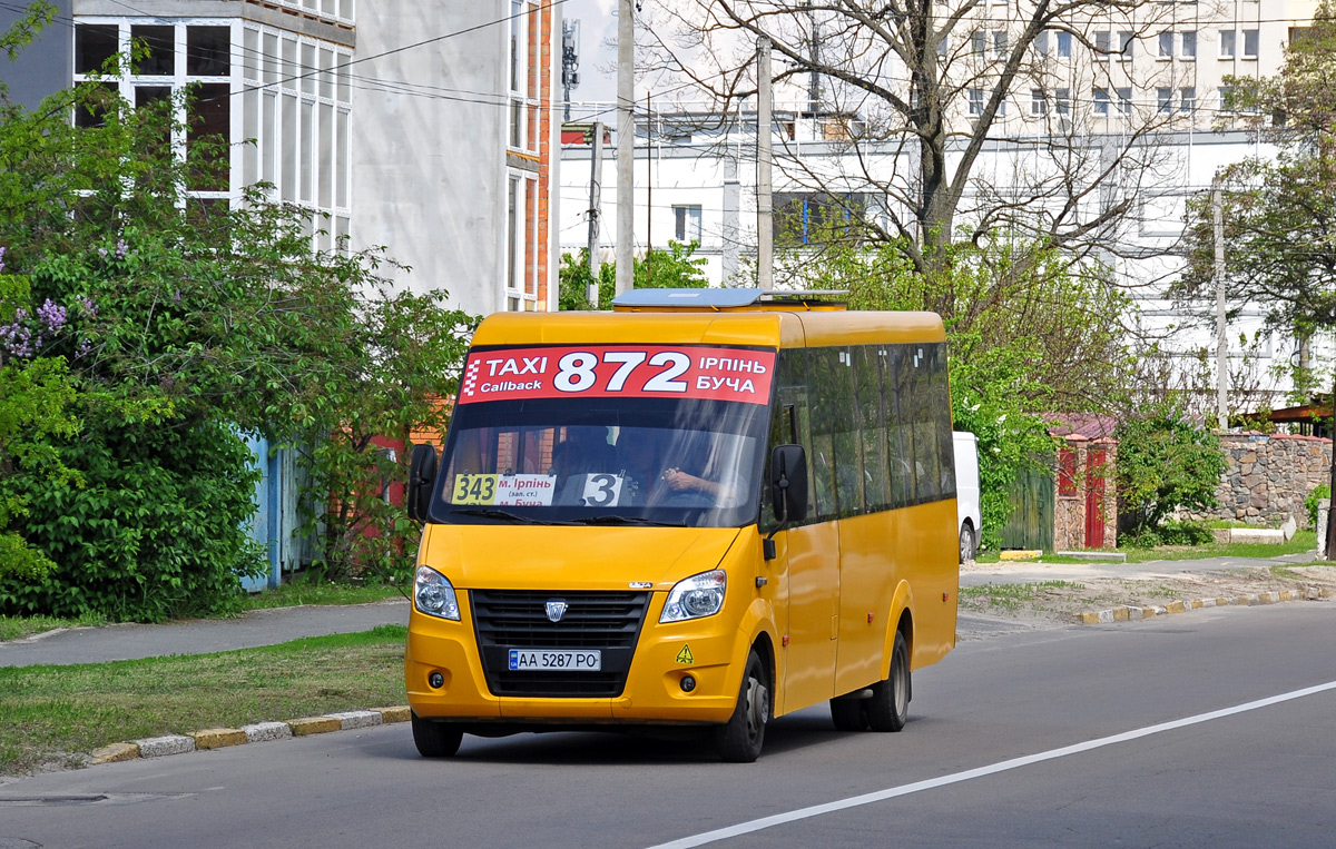 Киевская область, Рута 22 № AA 5287 PO