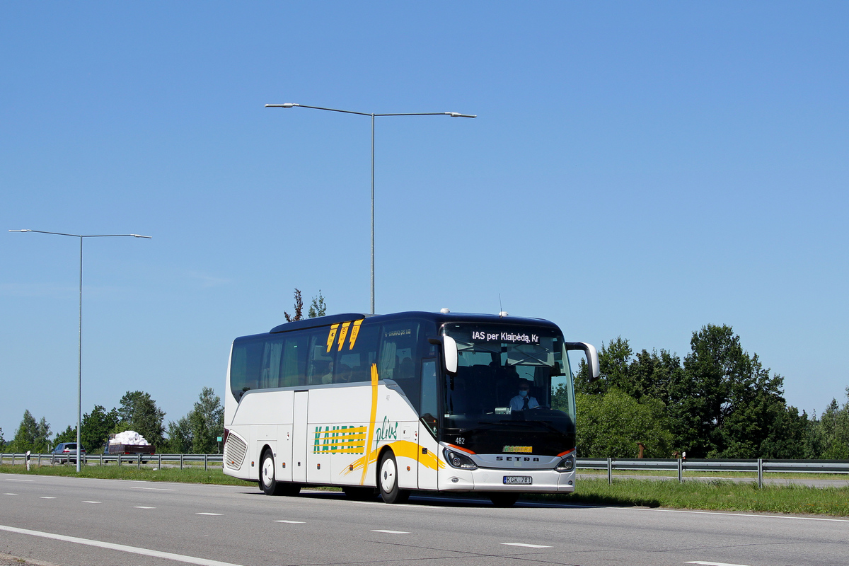 Литва, Setra S516HD/2 № 482