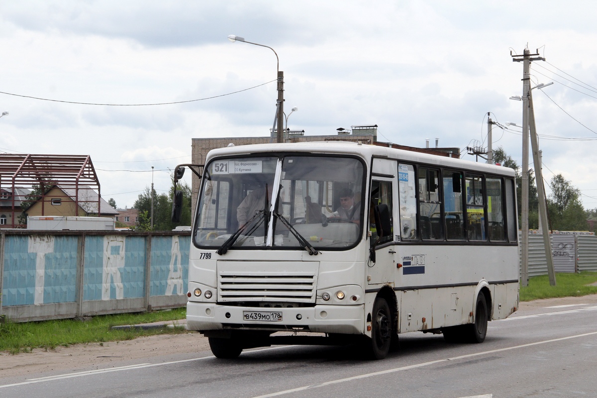 Санкт-Пецярбург, ПАЗ-320412-05 № 7799