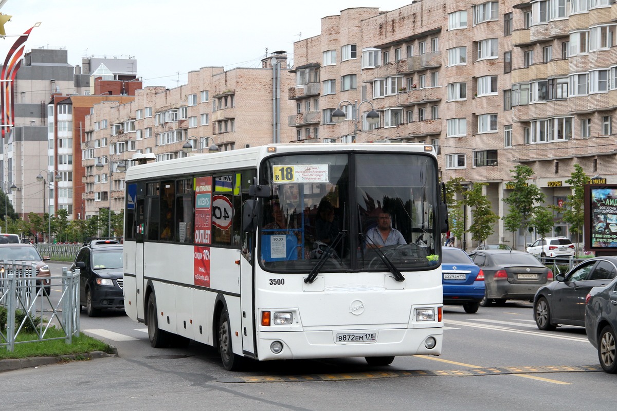 Санкт-Петербург, ЛиАЗ-5256.58 № 3500