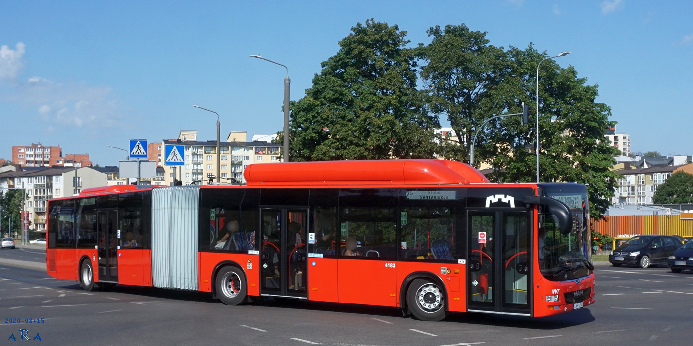 Литва, MAN A23 Lion's City G NG313 CNG № 4183