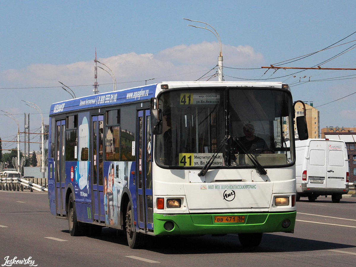 Воронежская область, ЛиАЗ-5256.36 № ВВ 471 36