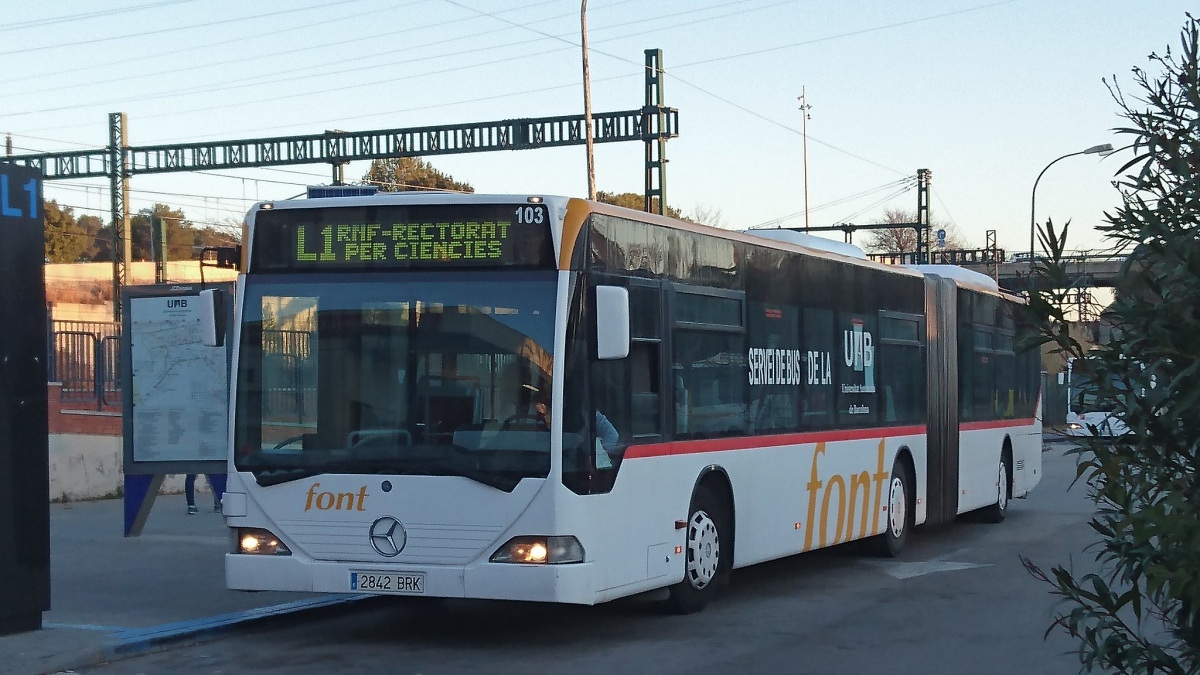 Испания, Mercedes-Benz O530G Citaro G № 103