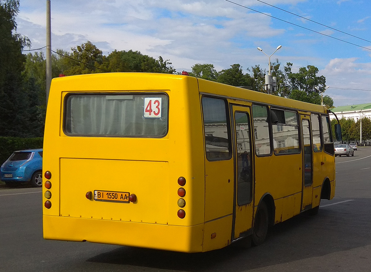 Полтавская область, Богдан А09202 (ЛуАЗ) № BI 1550 AA