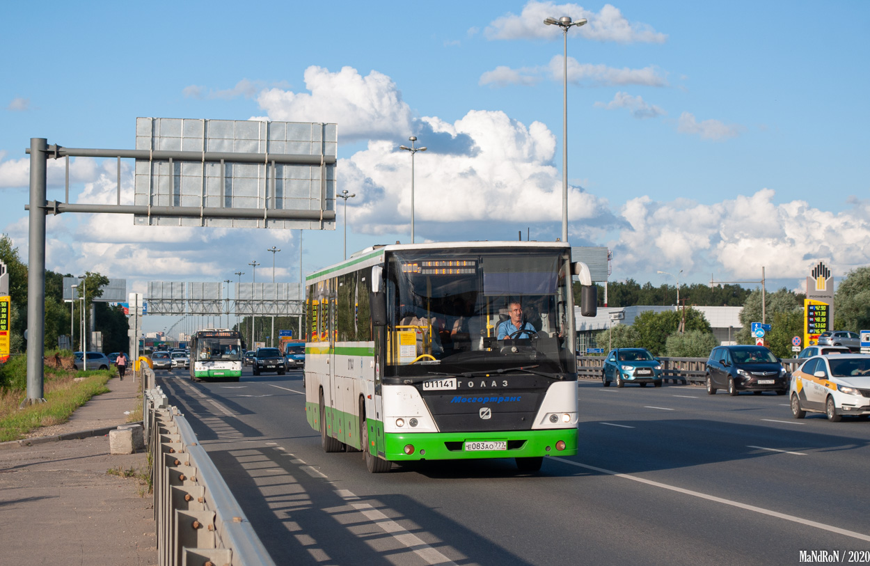 Москва, ГолАЗ-525110-10 "Вояж" № 011141